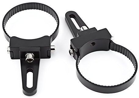 Keenso Auto Arbeitsleuchten Halterungen, 1 Paar Offroad 1 Zoll-3 Zoll LED Lichtleiste Montagehalterung Aluminiumlegierung Arbeitsleuchten Halterung für Auto, Lkw, SUV, ATV, Off-Road (3 Zoll)
