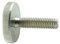 Eisenwaren2000 | M5 x 10 mm DIN 653 Rändelschrauben (5 Stück) - neidrige Form - Edelstahl A1 1.4305 VA - rostfrei