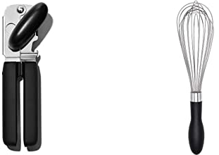 OXO Good Grips Soft Handled Can Opener & Good Grips Balloon Whisk, 11 inch