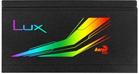 Fuente DE ALIMENTACION AEROCOOL ATX Lux 550W RGB 80 Plus Bronze