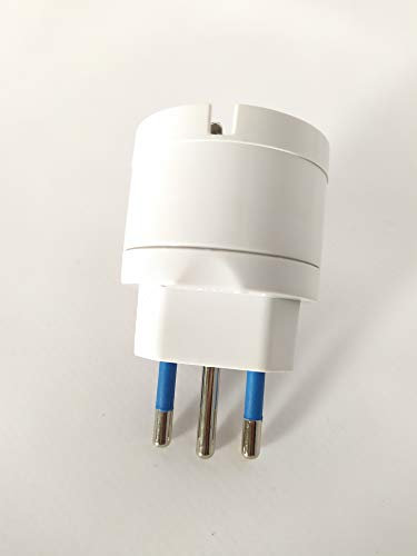 Adattatore Schuko Tedesca Spina piccola 10A