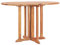 Tidyard Schmetterling Gartentisch Klappbar Esstisch aus massivem Teak,Klapptisch Holztisch Gartenmöbel Balkontisch Teaktisch Tisch 120x70x75cm fur 4 Personen
