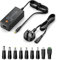 Zolt 45W Universal Power Adapter AC DC 5V 6V 7.5V 9V 12V 13.5V 15V Power Supply Transformer Adaptor for Household Electronics, 3A Max.