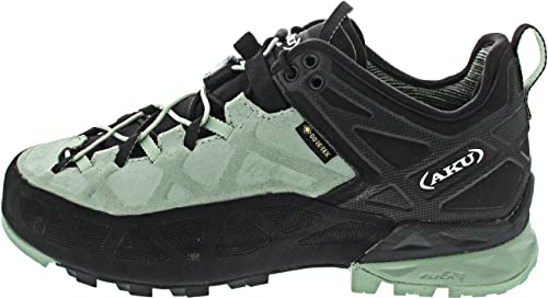 AKU W Rock Dfs GTX Grün - Gore-Tex Moderner präziser Damen Gore-Tex Zustiegsschuh, Größe EU 40 - Farbe Jade
