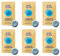 Blaue Helden Power-Tabs Glasreiniger | Biologisch abbaubare Fensterreiniger | Ohne Mikroplastik | 6 Tabs für eine kraftvolle & nachhaltige Reinigung | Innovative Formel gegen Schmutz
