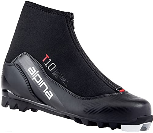 Alpina T 10 NNN Cross Country Ski Boots 2022-48/Black-Red