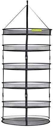 GARDEN HIGHPRO PRODRY Trockennetz, 75 cm Durchmesser x 6 Ebenen, mikroperforierter Stoff