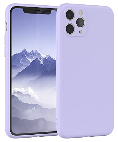 EAZY CASE - Silikonhülle für iPhone 11 Pro Hülle Silikon Case weich stoßfeste Handyhülle Schutzhülle mit Kameraschutz Dünn Premium Schutz Cover TPU Phone Bumper in Lavendel Blau