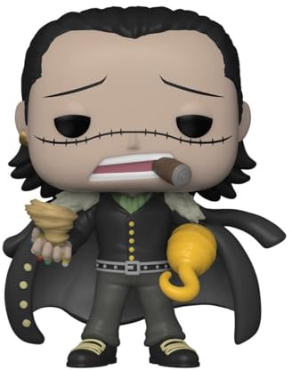 POP One Piece - Crocodile Funko Pop Vinyl Figure (Bundled with Compatible Pop Box Protector Case), Multicolor, 3.75 inches