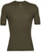 Icebreaker Herren Everyday Kurzärmeliges Crewe T-Shirt - Funktionsshirt Herren - 100% Merinowolle Base Layer - Loden, M