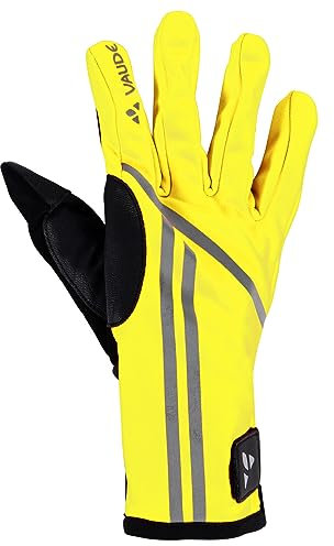 VAUDE Posta Warm Gloves, neon Yellow