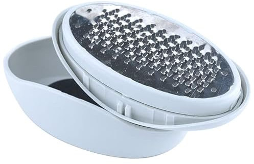 TECH DISCOUNT Rape A Pied Manuelle Lame Pro Ergonomique Pedicure Peau Morte Pas Cher Outil Beaute Hygiene Accessoire Proprete Acier Inox