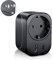 Adapter USA Deutschland Stecker, SoulBay Reiseadapter USA mit USB und USB-C Port(2.4A), Steckdosenadapter Reisestecker Stromadapter für Kanada Thailand Amerika Wand Ladegerät Ladestation, Adapter USA