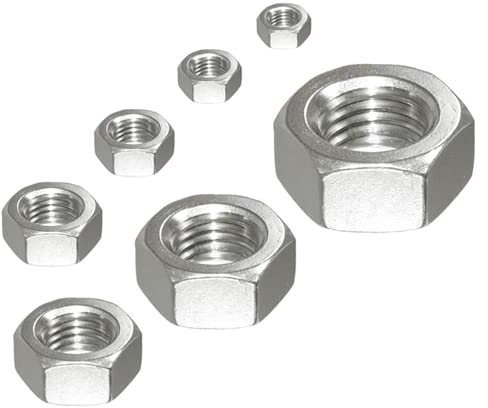 Muttern mit Linksgewinde, DIN 934, Edelstahl V2A - Sechskantmutter LINKS (M12, 10)