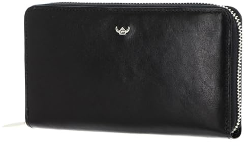 Golden Head Leder Geldbörse Colorado RFID Protect RV-Damenbörse 2804 Schwarz