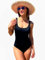 Maillot de bain menstruel femme flux abondant | Culotte menstruelle | ideal adolescente | maillot de bain menstruelle piscine | maillot menstruel 1 pièce (L)