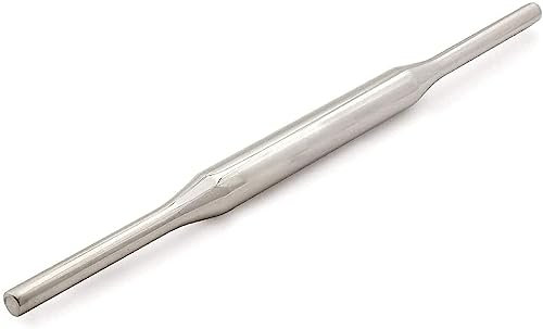 Stainless Steel Rolling Pin,Belan Size No. 2, Color-Silver