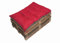 Coussins de palette, Coussins de chaises, Coussins de banc, grand coussin de sol, coussin de sol pour enfants (120_x_80_cm, Rouge)