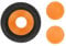3 Inches Paper Speaker Cone Subwoofer Cones Drum Paper with Rubber Surround, Durable Material, Moisture Absorbent