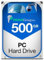 PAMA GROUP Disco rigido SATA meccanico da 500GB, 3,5 pollici, per PC desktop e sistemi di sorveglianza CCTV (Ricondizionato)
