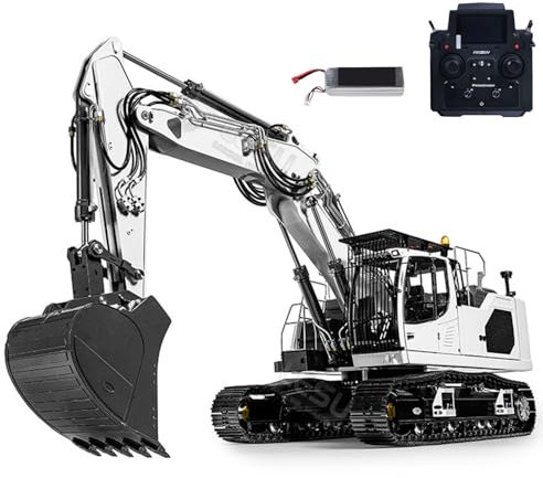 TOUCAN RC HOBBY 1/14 LESU RC Pelle hydraulique LR945 3 bras RTR télécommandée modèle de pelleteuse hydraulique RC engins de chantier