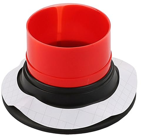 JOINPAYA Satz Trommelverstärker Rot Wp07 Drum-Kick-verstärker Teil Eines Schlaginstruments Percussion-zubehör Booster Bassdrum-Enhancer Trommellautsprecher Drum-bass-verstärker Drum-amp Abs