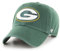 '47 NFL Green Bay Packers Clean Up Unisex-Baseballkappe, Verstellbarer Riemenverschluss, Einheitsgröße, Team Logo, Farbe Dunkelgrün