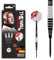 BULL'S Unisex – Erwachsene Martin Schindler Dart, Schwarz, 25g