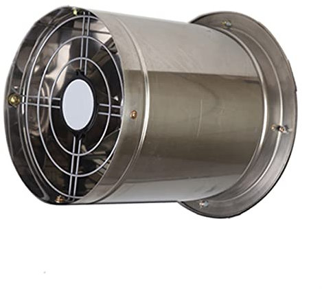 UQACHG Ventilation Fans Stainless Steel Cylindrical Exhaust Fan, Powerful Kitchen Exhaust Fan,Double Side With Protective Grille, 7/9/11Inch Single Side Embedded Exh,9inch