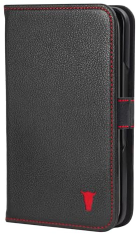 TORRO Hülle kompatibel mit Google Pixel 10 Pro Fold 8” 2025 – Premium Lederhülle mit Standfunktion und Kartenfächern (Schwarz)