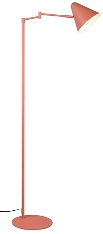 Trio Leuchten Stehleuchte Cosima 463900140, Metall Apricot, exklusive 1x E14, flexibles Gelenk