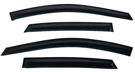 Deflector Lluvia Coche Deflectores Para Hyundai Para Kona Para Encino Para Kauai 2017-2023 Visera Ventana Protector Contra Protector Contra Lluvia Deflector Lateral
