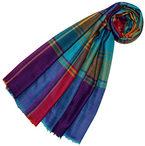 Lorenzo Cana Damen Pashmina Schal Schaltuch 100% Kaschmir leicht kuschelweich Kaschmirschal Kaschmirtuch Kaschmirpashmina 78360