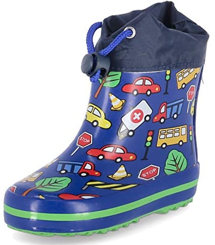 Beck Jungen Traffic Gummistiefel, Blau, 21 EU