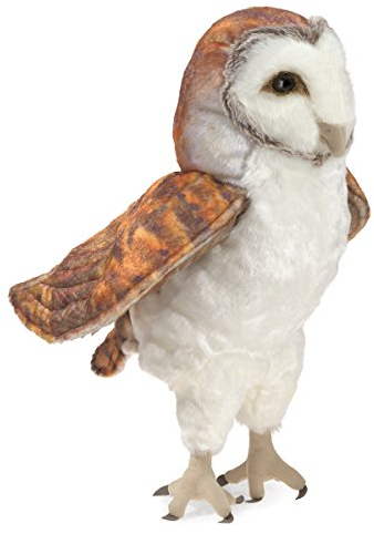 Folkmanis 3124 Hand Puppet, Weiß-Braun