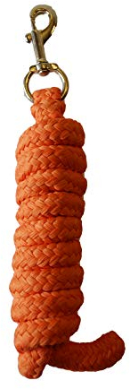 Rhinegold 0 Luxe Lead Rope-Tangerine Führleine, Einheitsgröße