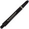 Harrows Supergrip Carbon Shafts - Verschiedene Ausführungen, 1 Set = 3 Stück (Silber, Short - SHT)