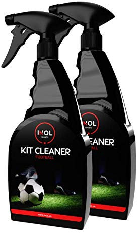 Inol FOOTBALL KIT CLEANER - refresh and clean your boots, shin pads, GK Gloves and kit bag. X 2 500ML