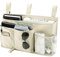 Bseash Bunk Bed Organizer, Bedside Caddy Hanging Bed Organizer Storage Bag 8 Pockets, for College Dorm Rooms Bed, Hospital Bed, Baby Bed Rails, 600D Oxford Cloth (Beige)