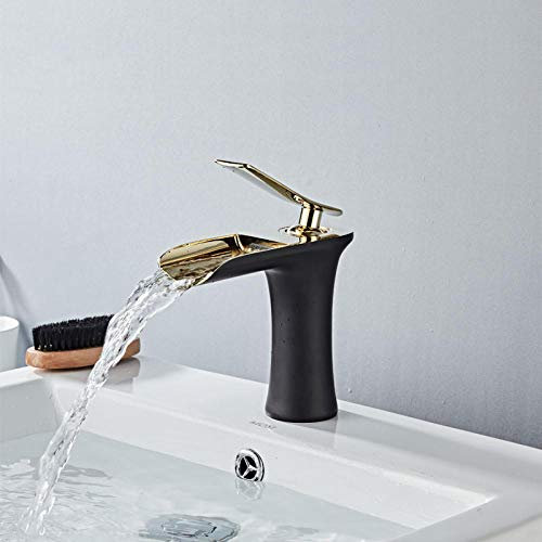 Robinets Grohe Robinet De Lavabo De Salle De Bain Robinets Montés Sur Le Pont En Laiton Robinet Mélangeur Court Chaud Et Froid