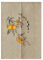 Hiseng Japonais Noren De Rideau de Porte Diviseur Tapisserie Fenêtre Rideaux Panneau, Tenture Décoration pour Chambre à Coucher Cuisine Restaurant Embrasure (Fruit de Kaki,85x150cm)
