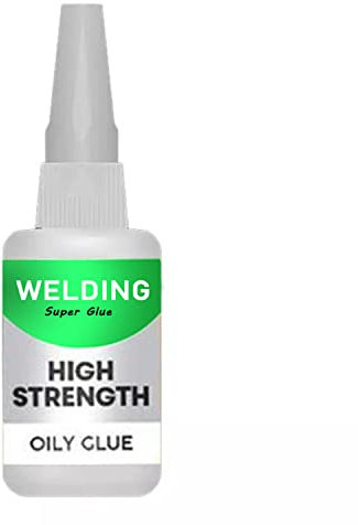 Colle huileuse à haute résistance pour le soudage, colle forte étanche, colle plastique solide, pour une réparation et un durcissement rapides des métaux, plastiques, bois, jade, etc. (1 pièce)