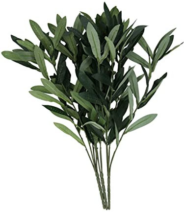 ORFOFE 1pièce Branche Olive Artificielle avec Simulées pour Décoration Intérieure Et Extérieure Fournitures pour Arrangements Floraux Et Accessoires De Photographie