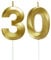 Lahviuu Geburtstag Zahlen Kerzen,30 Geburtstag Zahl Kerzen Gold Geburtstagskerzen Cake Topper Geburtstag Kuchendeko Kuchen Dekoration,für Hochzeit Party Hochzeit Jahrestag Feier Lieferungen