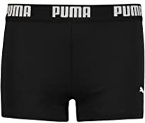 PUMA Badehose für Jungen Swim Boys Logo Trunk Badeshorts Jungen schnelltrocknend Chlorbeständig