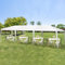 RELAX4LIFE Carpa Plegable 3x9M Resistente al Agua y la Luz Solar, Carpas para Exteriores con 8 Cuerdas de Viento, 16 Clavos y Bolsa de Transporte, Cenadores para Jardín, Camping, Fiestas (3X9M)