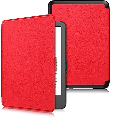 Flyorigin Custodia per Kindle Voyage (rilasciata nel 2014) Custodia in pelle PU per Kindle Voyage Smart Sleep/Wake Cover protettiva
