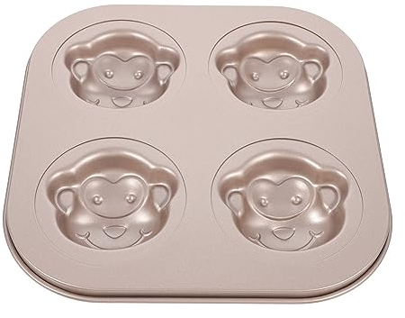 Luxshiny Kuchenform Muffinform Aus Kohlenstoffstahl Süße Kuchenform Donut-backformen Muffin-kastenform Backform Für Cupcakes Backformen Aus Kohlenstoffstahl Aluminium Krapfen Keks 3d