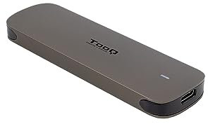 TOOQ TQE-2202BR - Caja Externa para SSD M.2 NGFF, Aluminio, Color Marrón