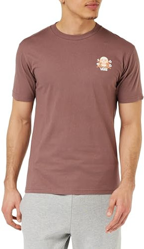 Vans Mindcheck Tee T-Shirt, Tortora Rosa, S Uomo